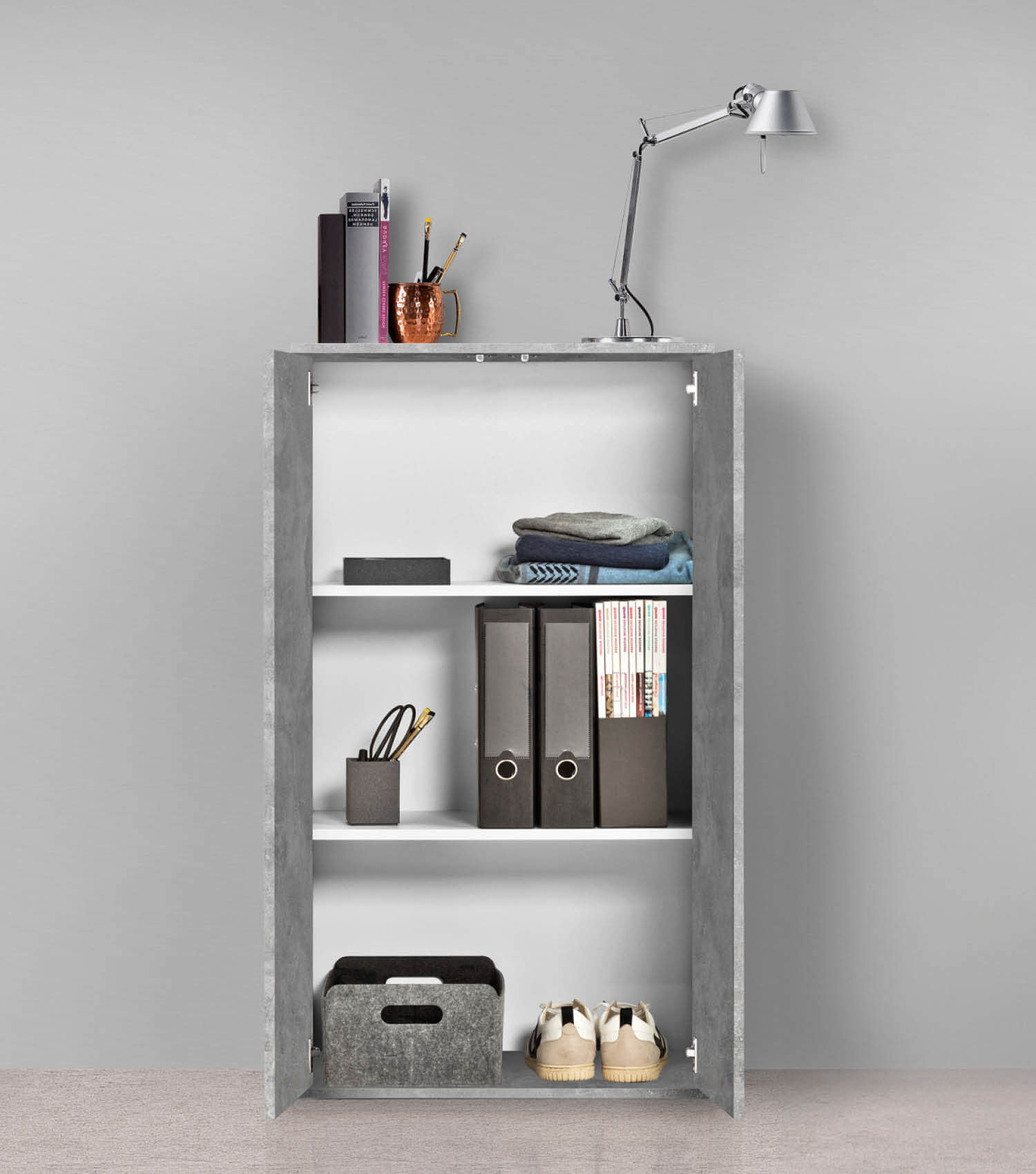 mokebo® 'Der Schlanke' armoire polyvalente classeur fabriqué en Allemagne 
