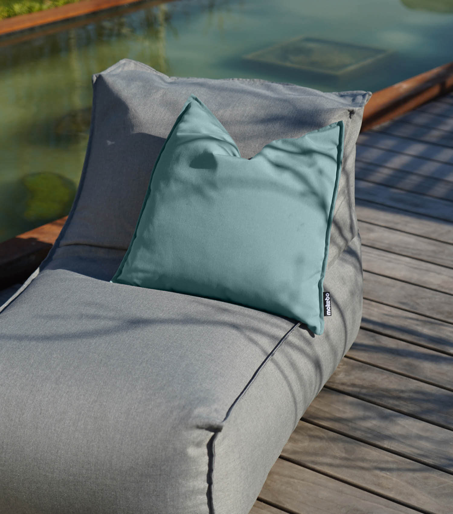 Housse de coussin d'extérieur résistante aux intempéries 