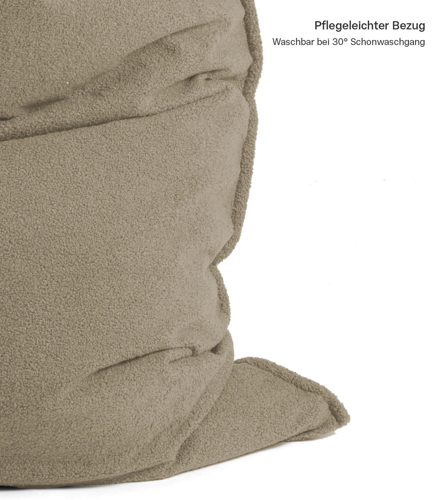 Housse de pouf repose-pieds Cord, housse de pouf géant, housse de fauteuil poire