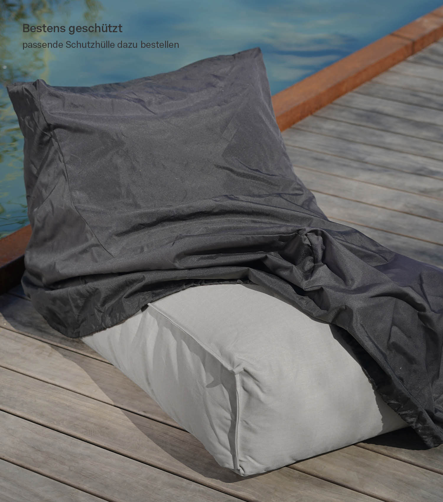 Pouf de sol poire relaxant bean bag canapé-lit pouf assis coussin