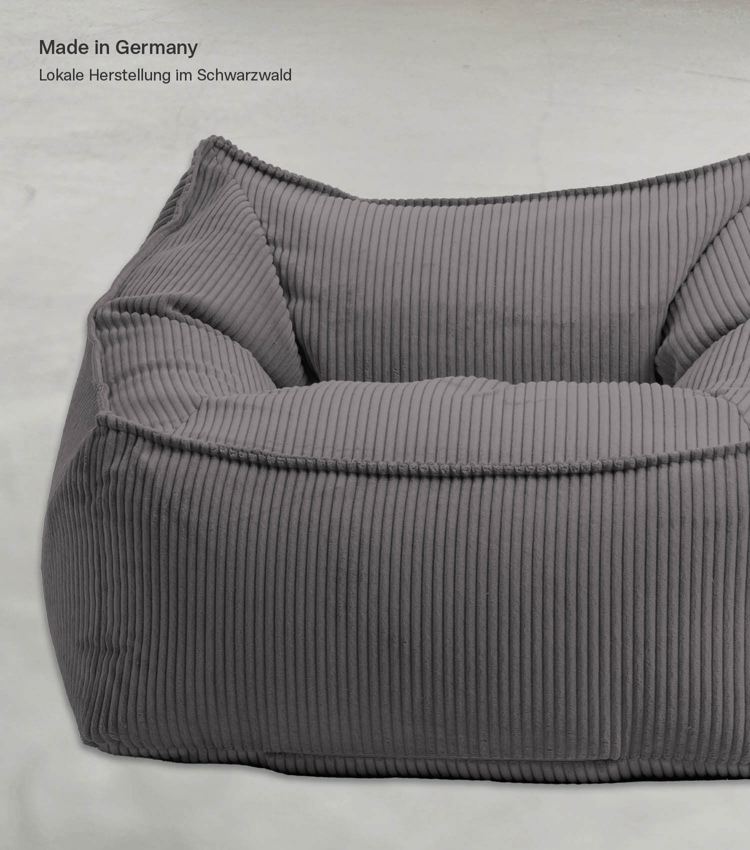 Fauteuil Cord Lesesessel XXL Sitzsack Sitzsack Cord Bean Bag Armlehnen