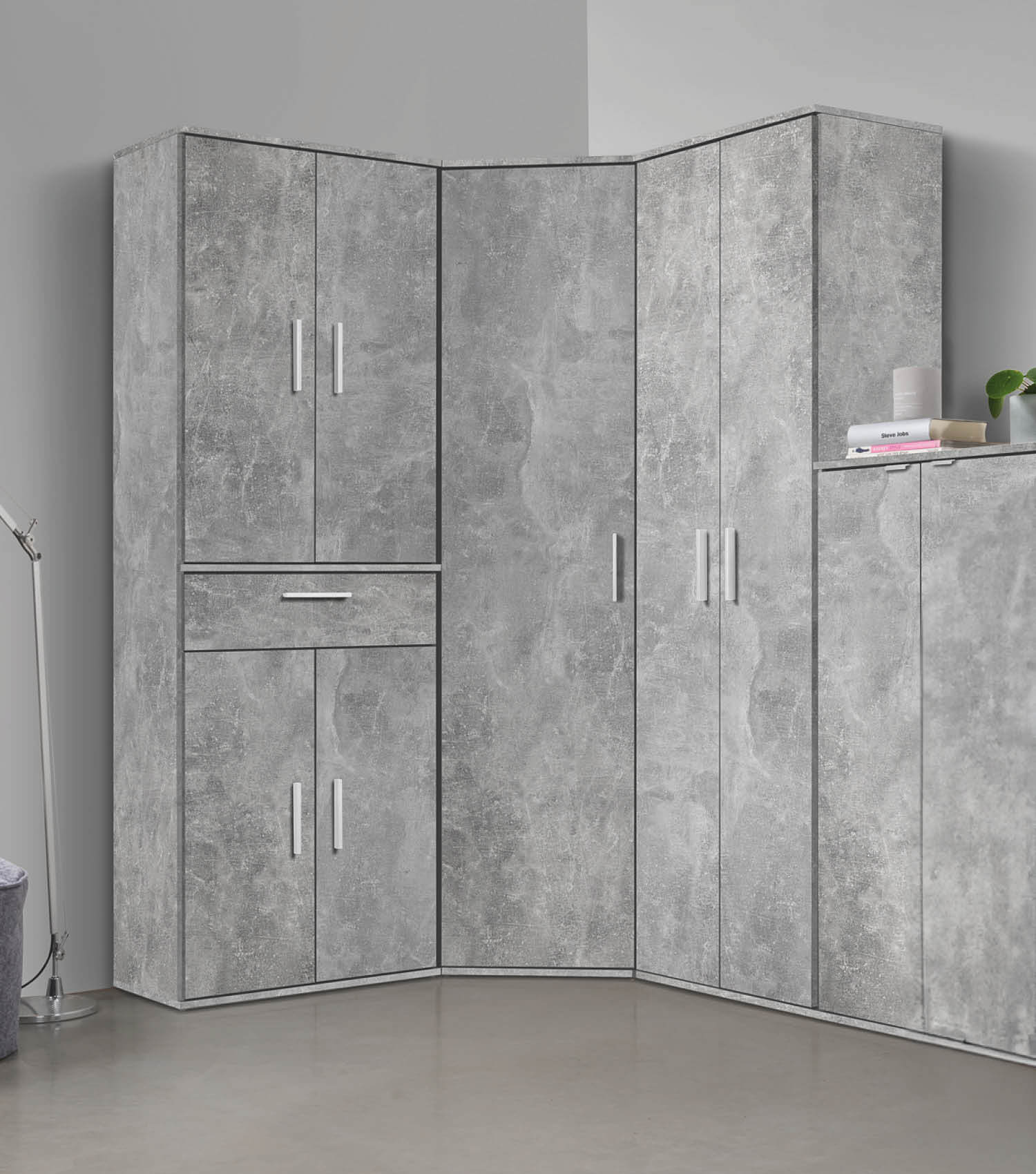 mokebo® 'Der Schlanke' armoire polyvalente classeur fabriqué en Allemagne 