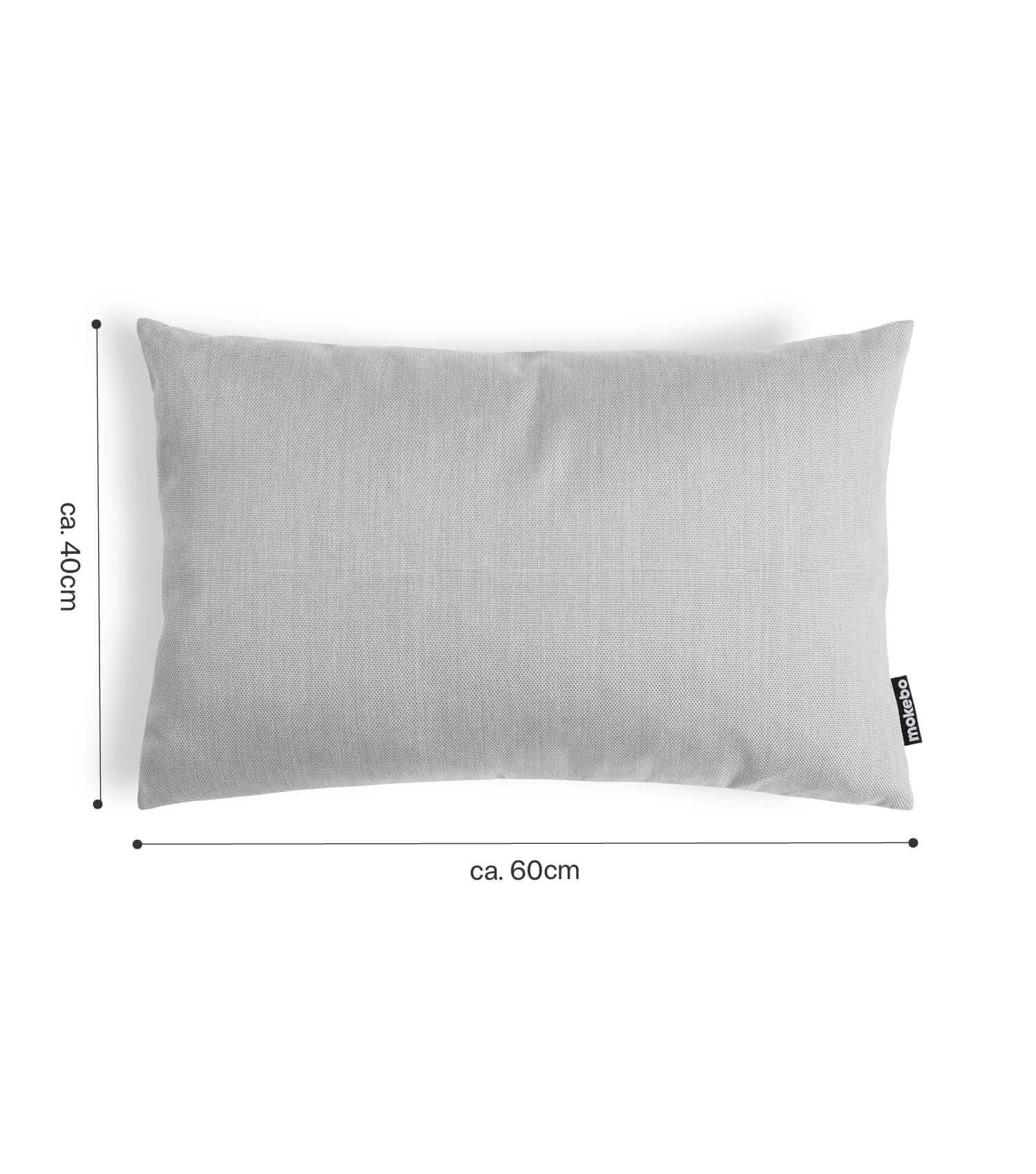 Coussin d'extérieur résistant aux intempéries avec housse et garnissage