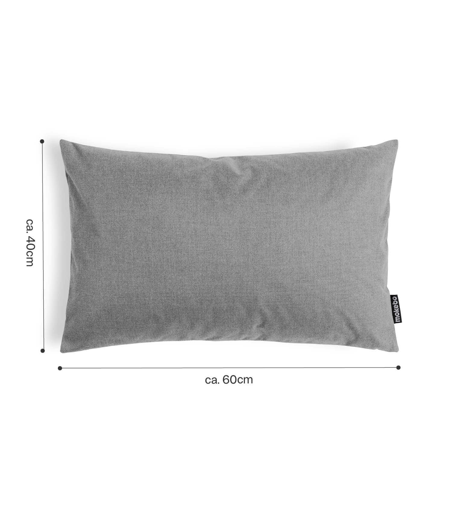 Coussin d'extérieur résistant aux intempéries avec housse et garnissage 