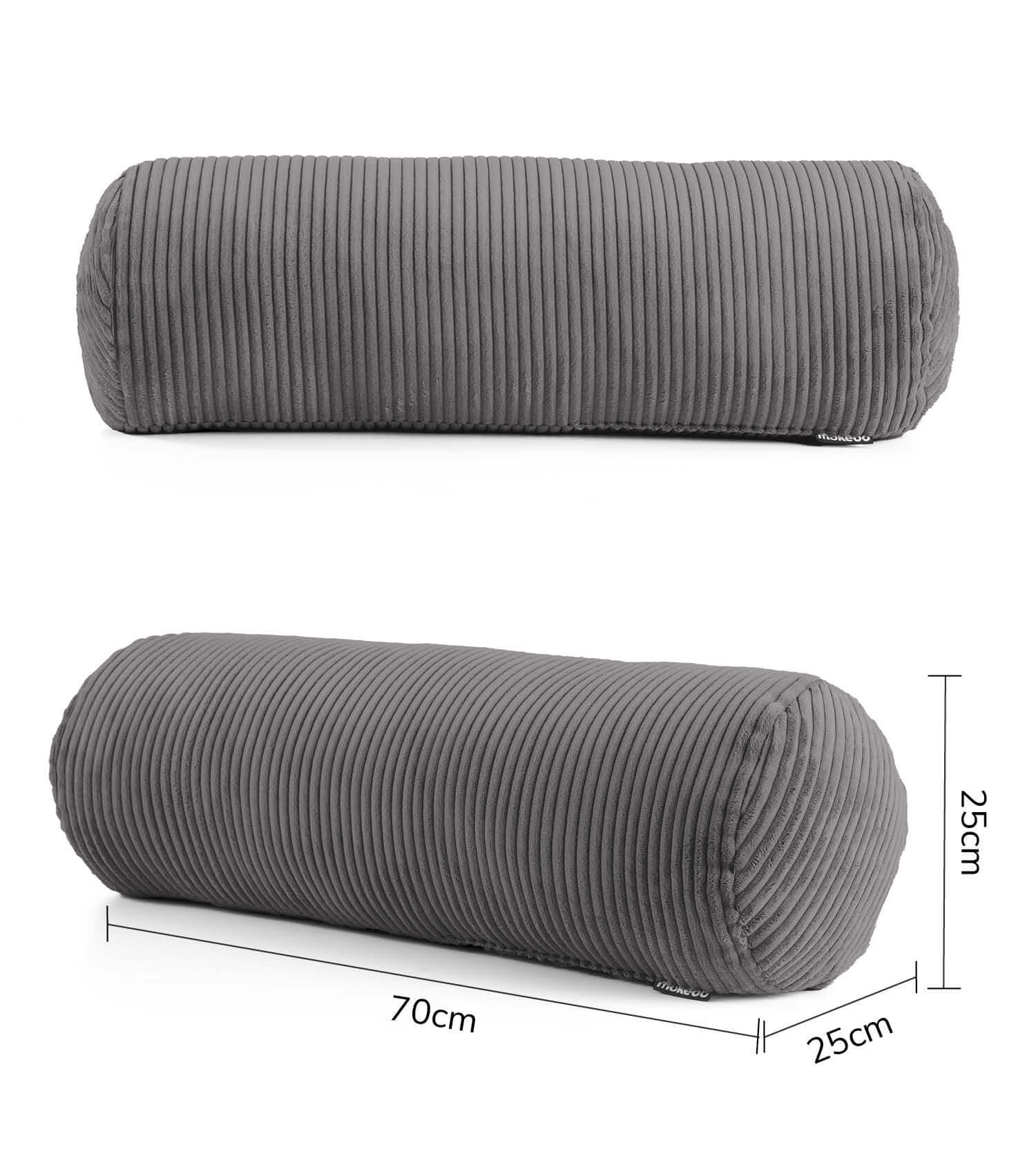 Coussin de nuque rouleau de nuque rouleau de coussin coussin de lecture rouleau pour genoux coussin de dos