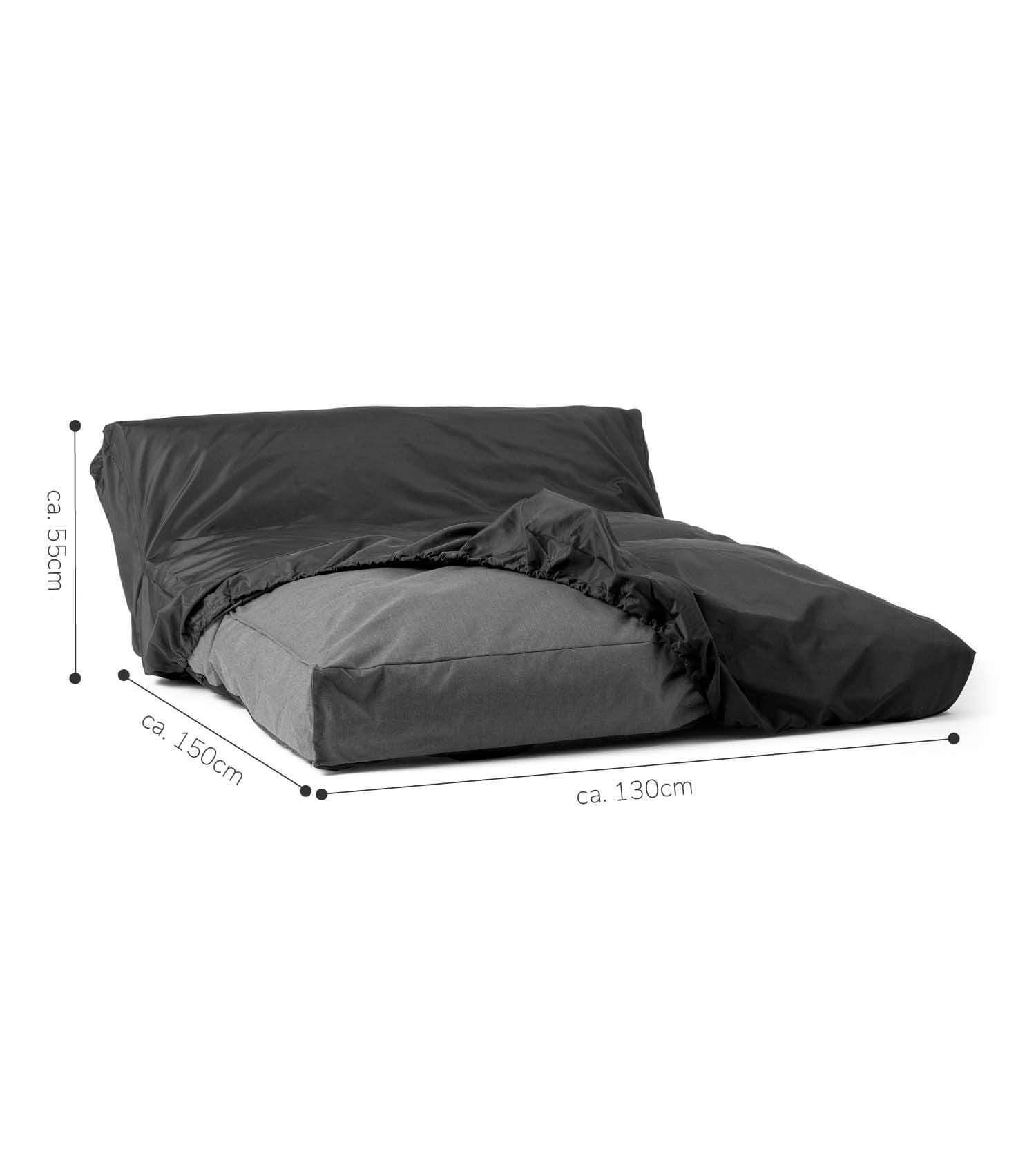 Housse de protection résistante aux intempéries pour daybed d'extérieur