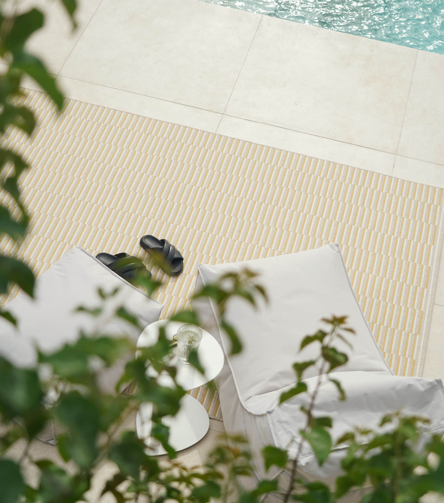 Tapis d'extérieur résistant aux intempéries ou tapis de salon
