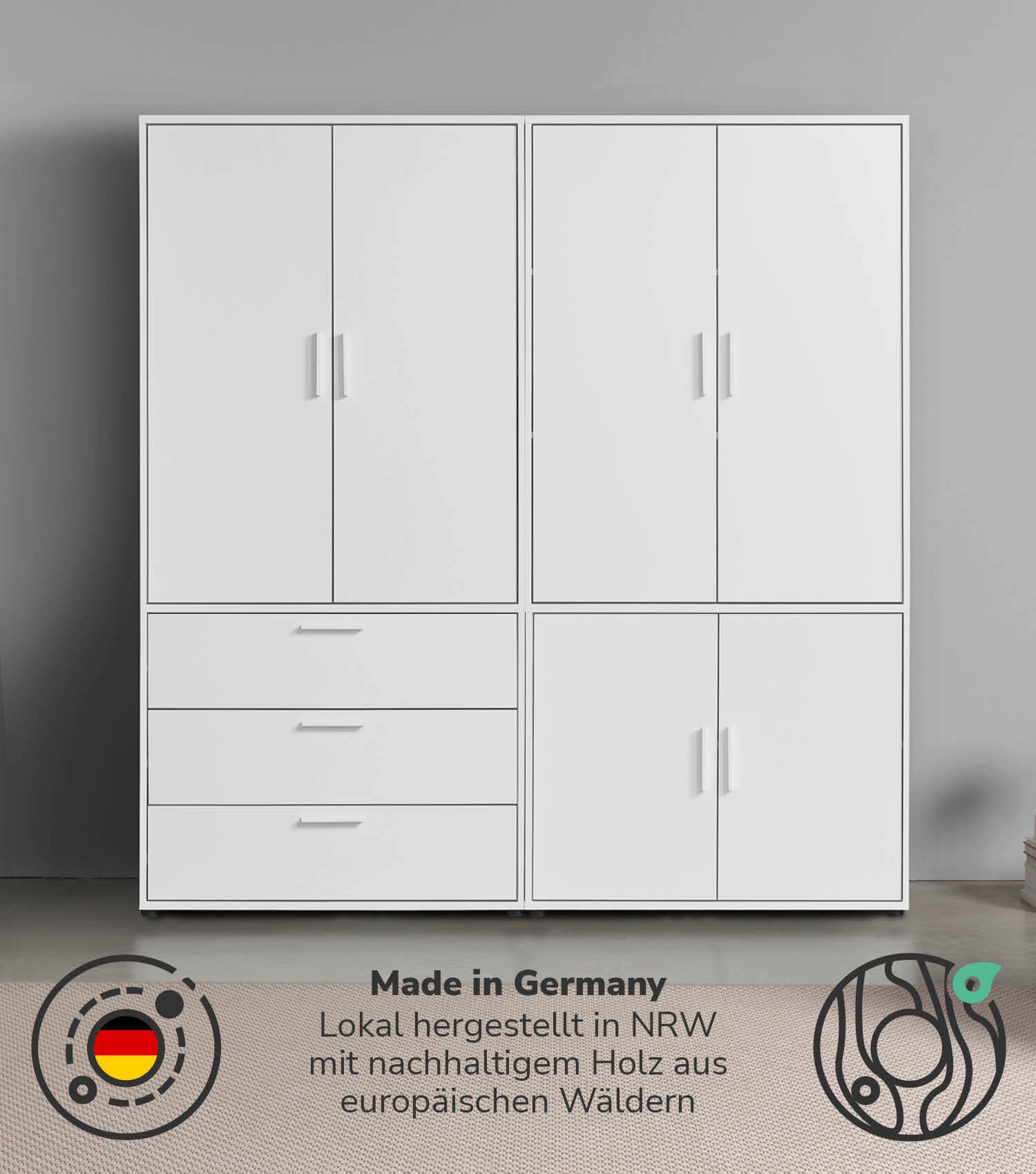 Armoire dressing penderie placard chambre couloir