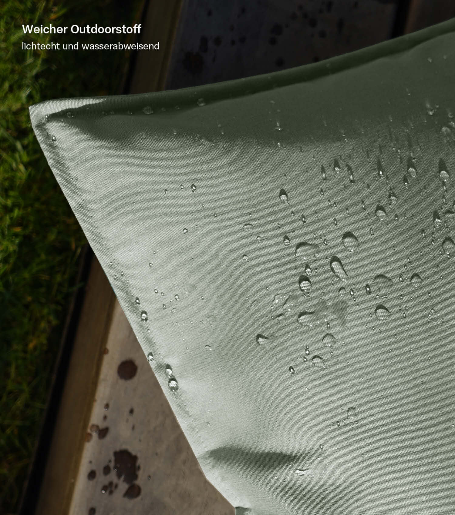 Housse de coussin extérieur imperméable 