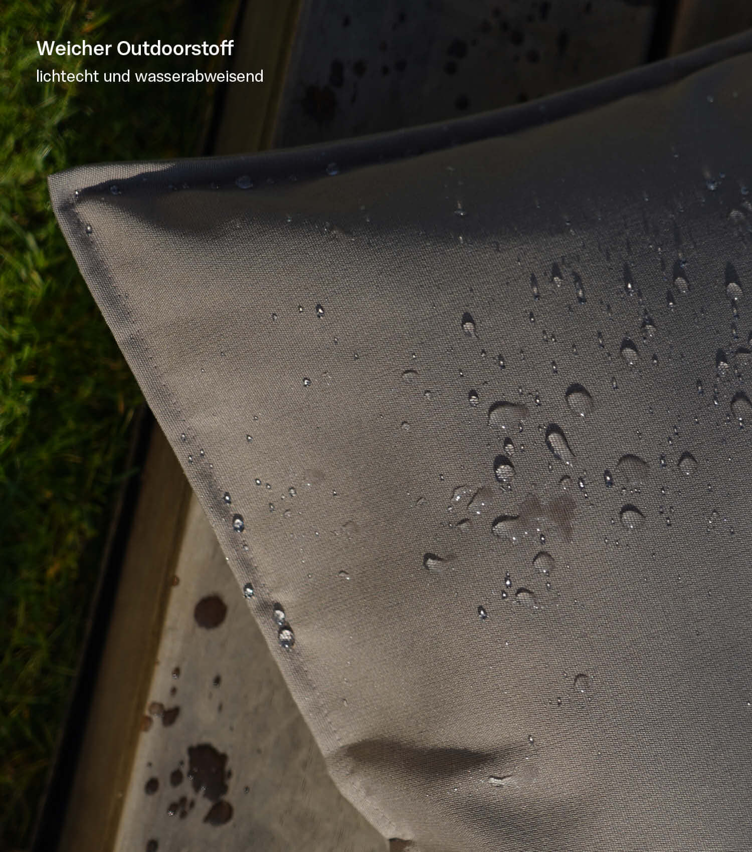 Housse de coussin d'extérieur imperméable