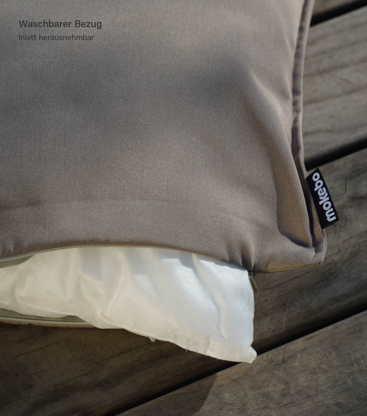 Housse de coussin d'extérieur imperméable