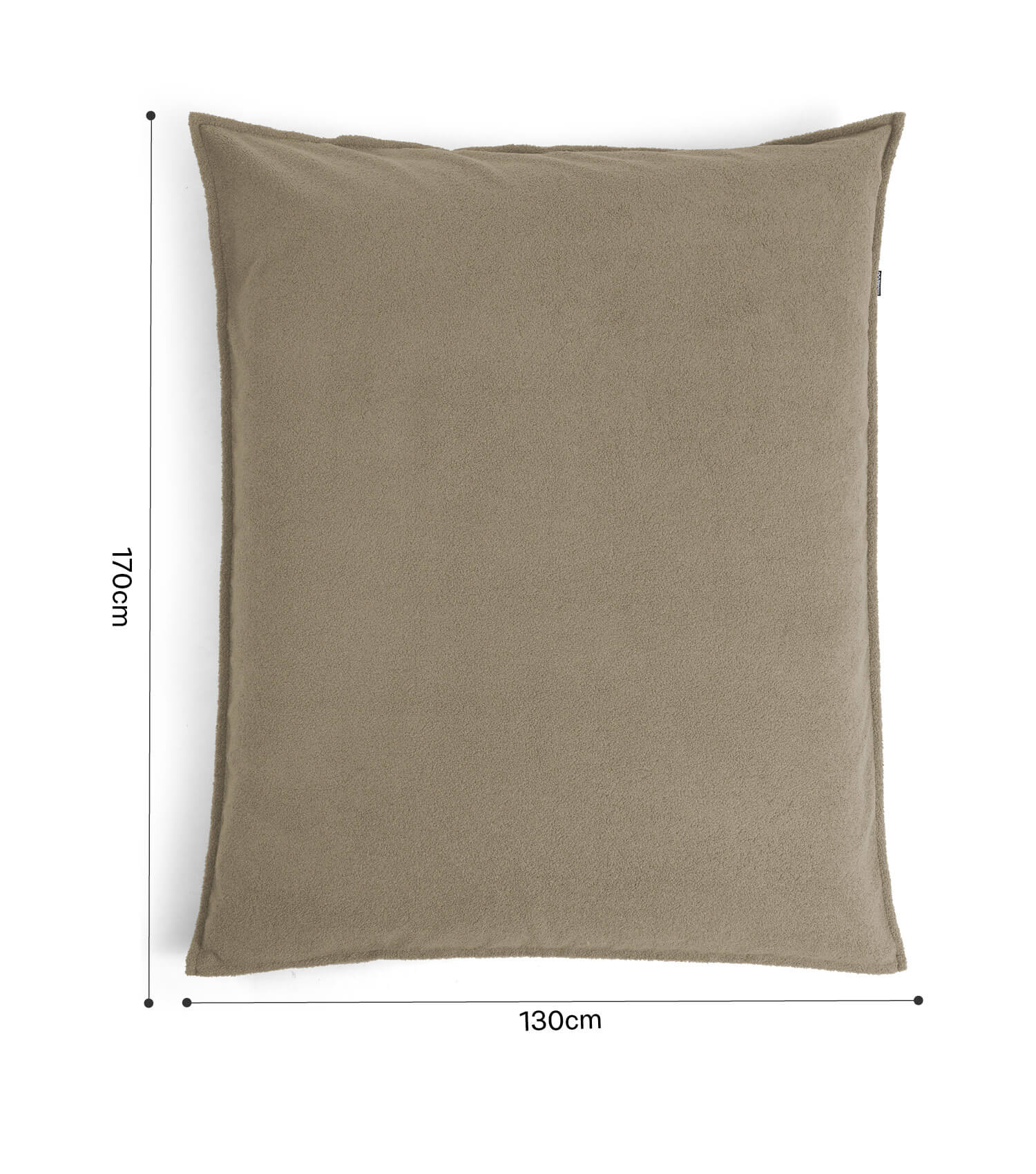 Housse de pouf repose-pieds Cord, housse de pouf géant, housse de fauteuil poire