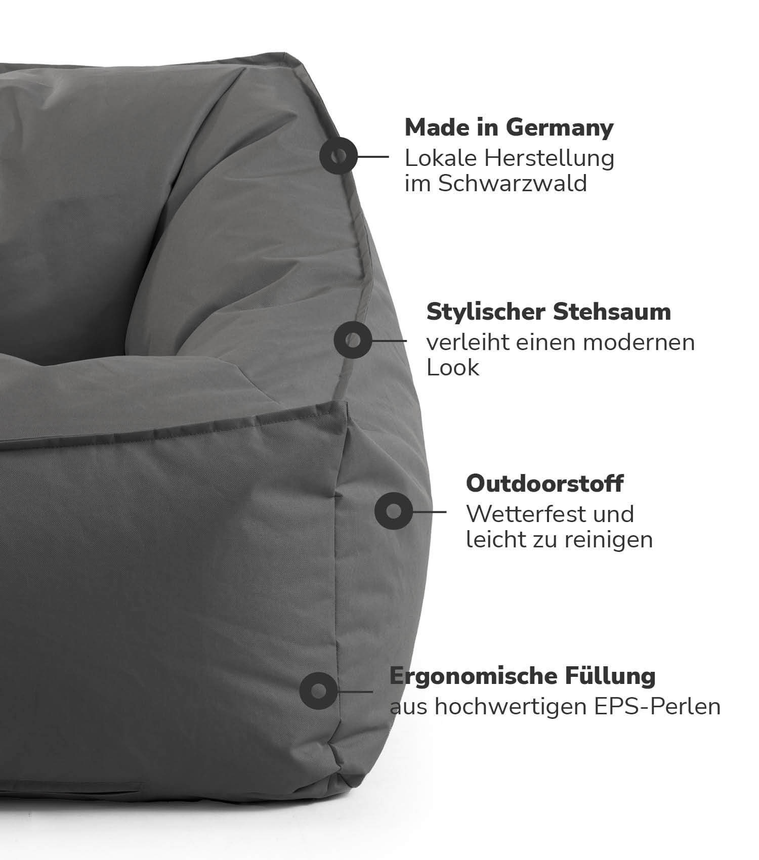 Pouf de sol repose-pieds Bean Bag pouf géant pouf confortable