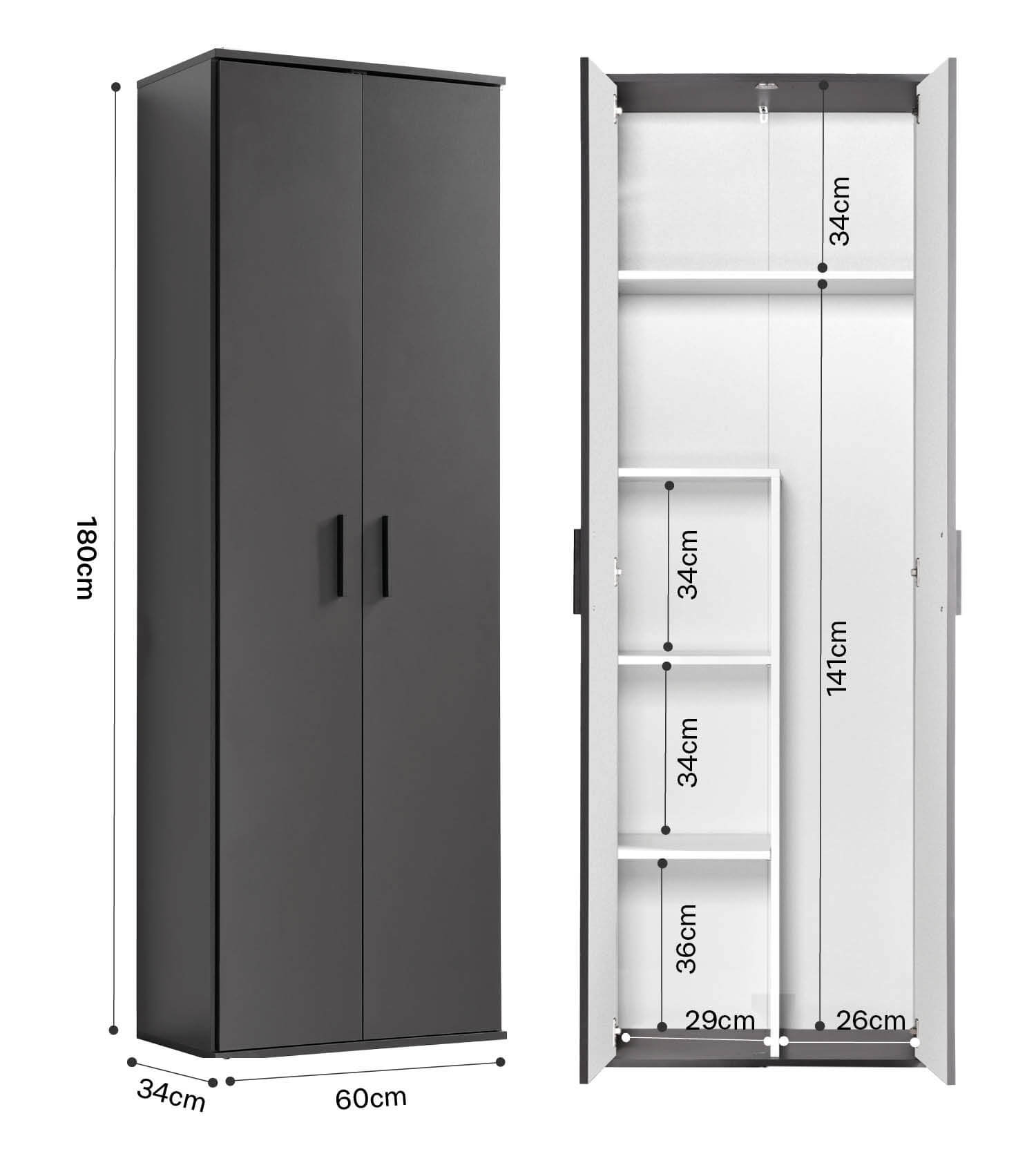 Armoire polyvalente balai schrank placard polyvalent placard couloir placard cuisine