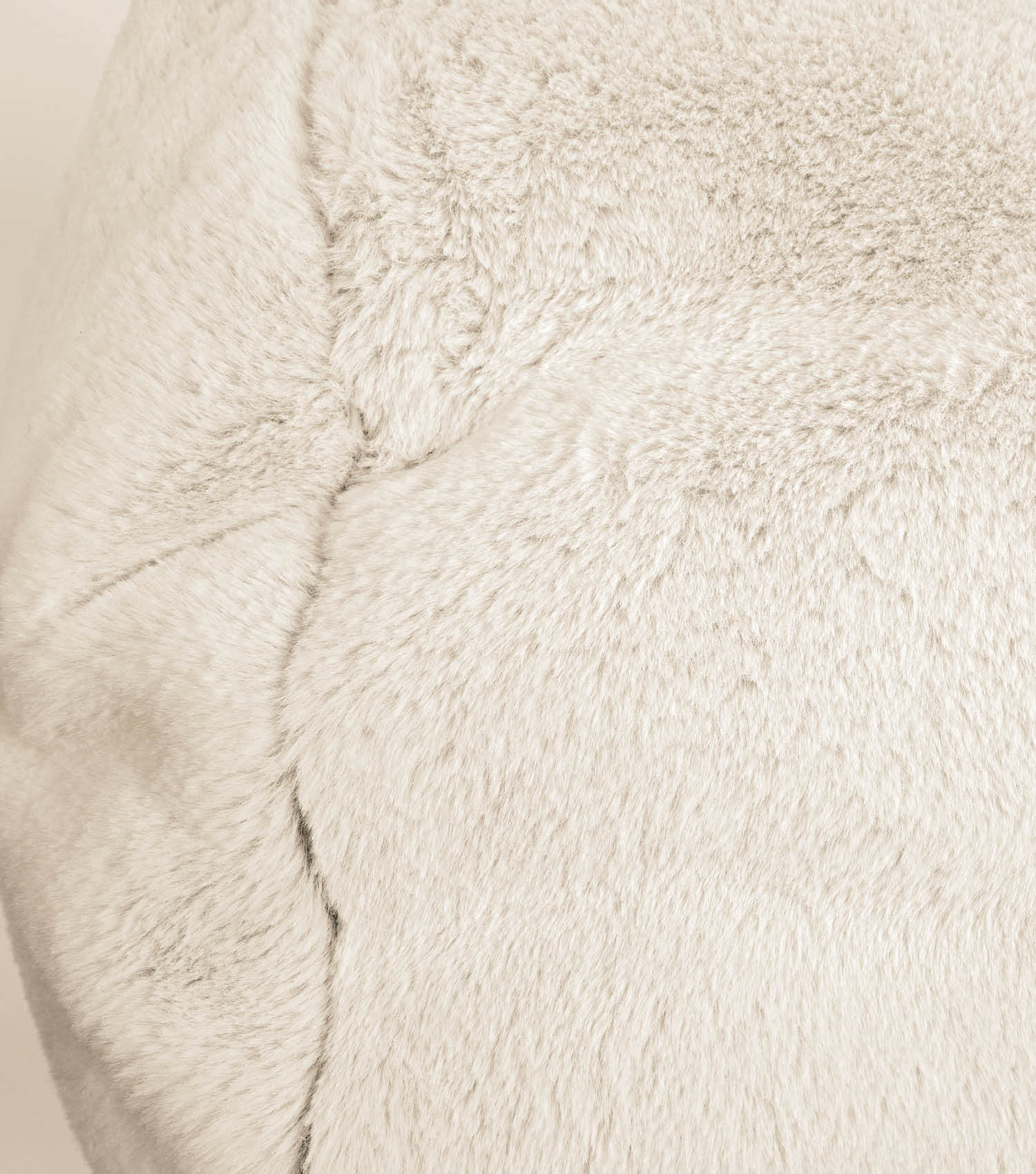 Échantillon de tissu matière probe tissu fausse fourrure douce et fluide Doux#sku_MP18-SOFTY_080nat