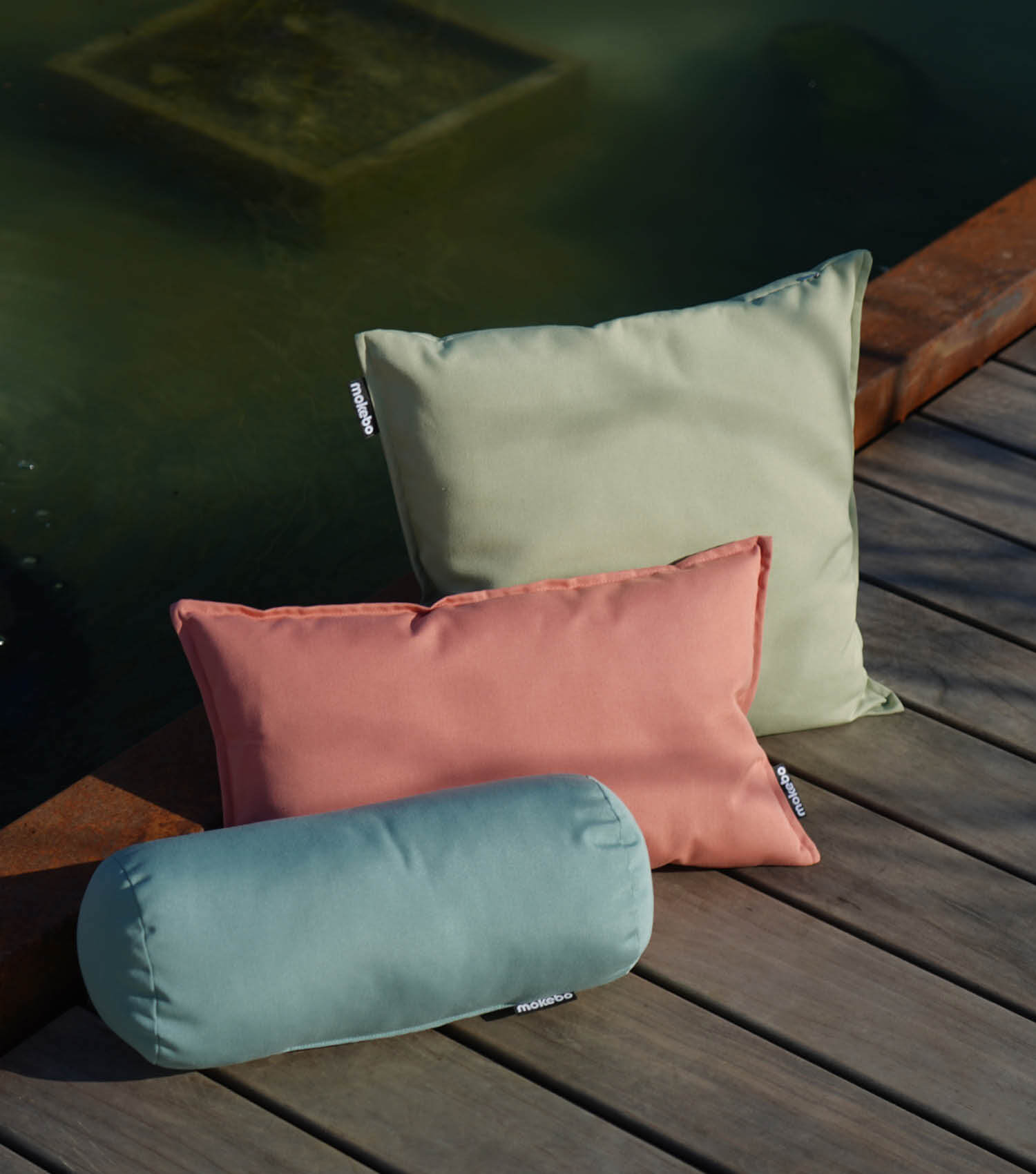 Housse de coussin extérieur résistant aux intempéries 