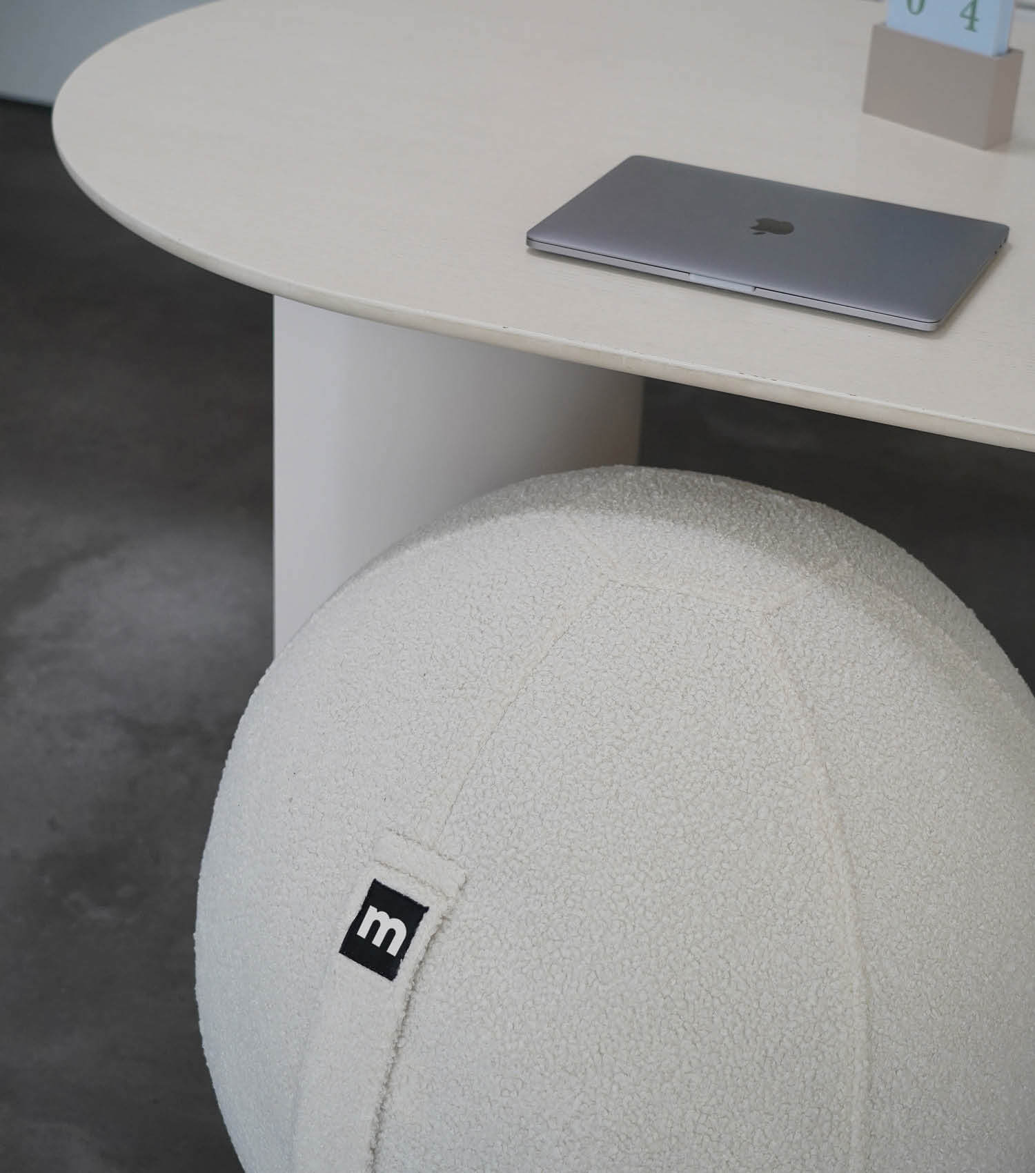 Ballon de bureau ergonomique en tissu, ballon d'exercice pour le travail, siège actif Pezziball