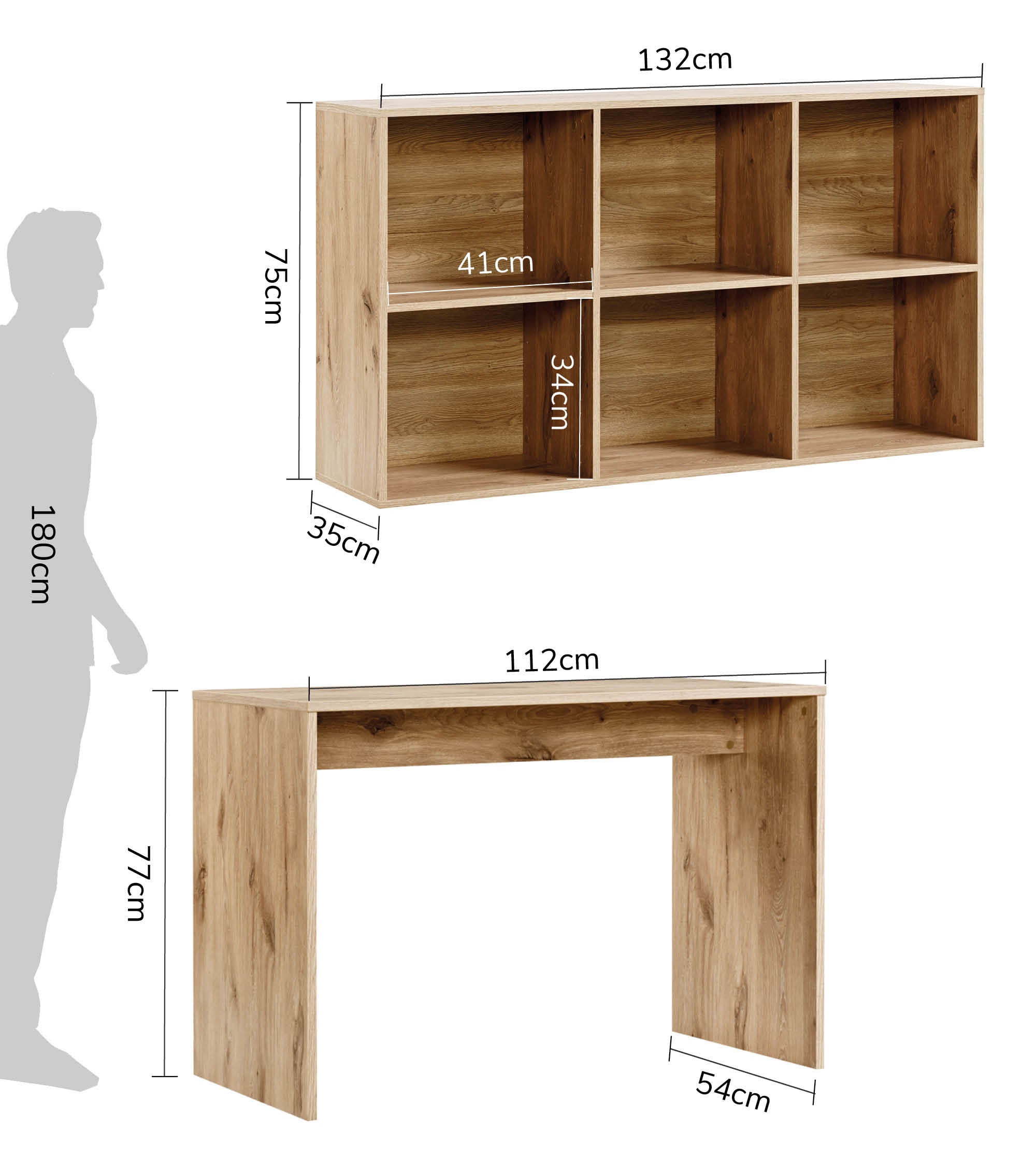 Bureau d'angle avec plateau de travail pour ordinateur, idéal comme bureau pour enfants