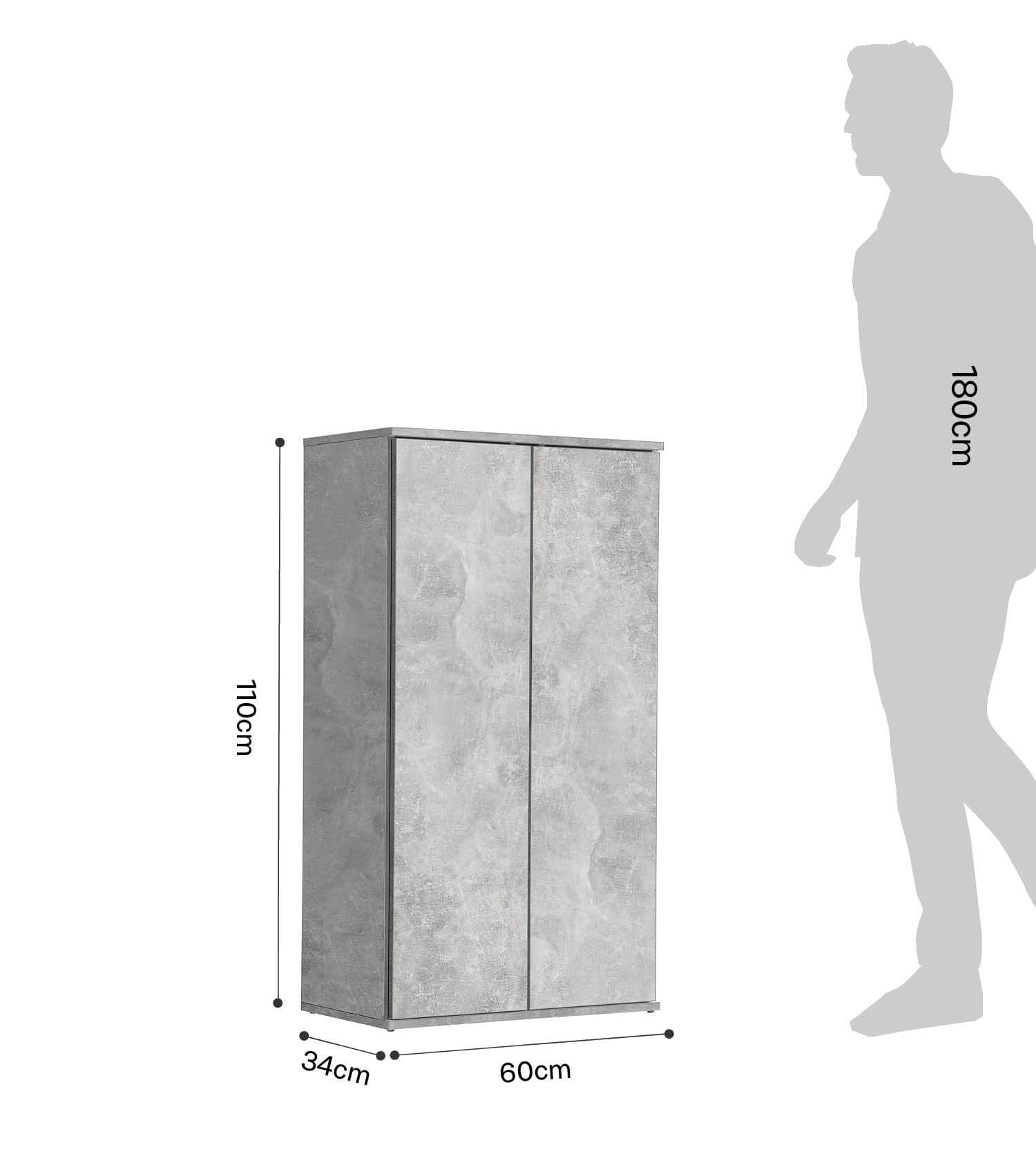 mokebo® 'Der Schlanke' armoire polyvalente classeur fabriqué en Allemagne 