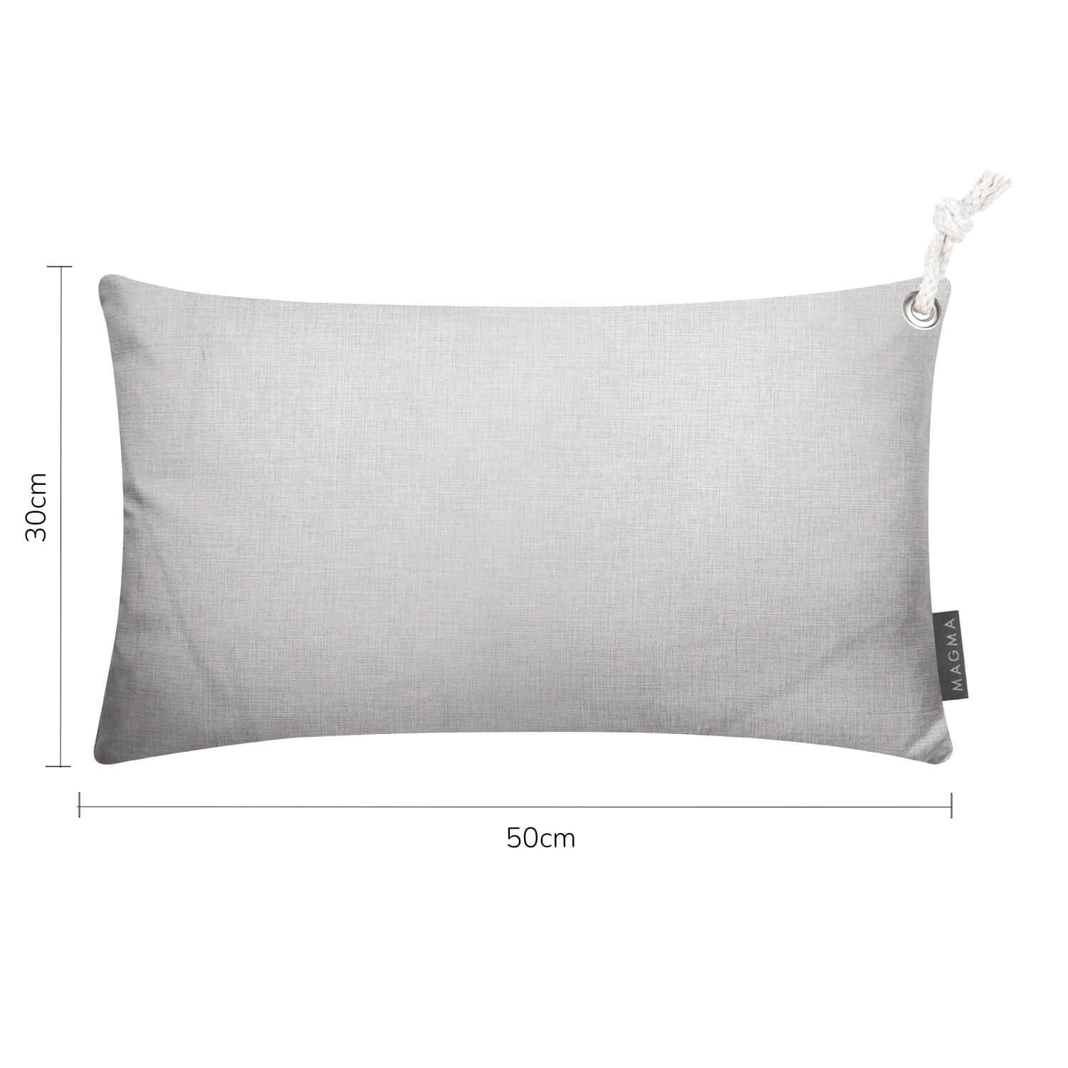 Housse de coussin d'extérieur ‘Der Maritime’ avec boucle 40x40 ou 30x50 