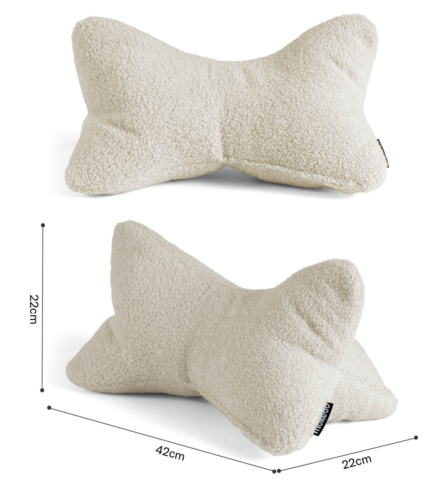Coussin de lecture anatomique pour le cou et le dos